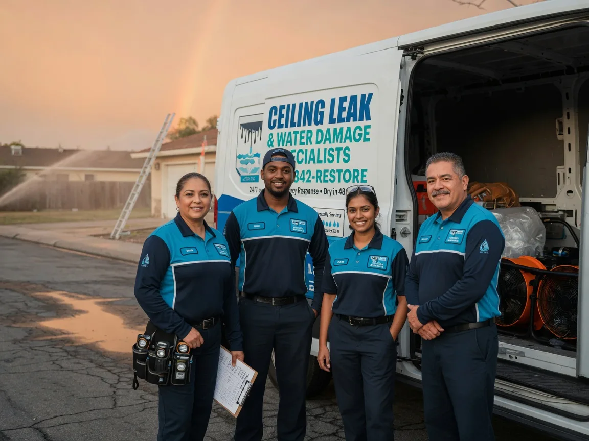 Ceiling Leak Cleanup company in Jasper, TX